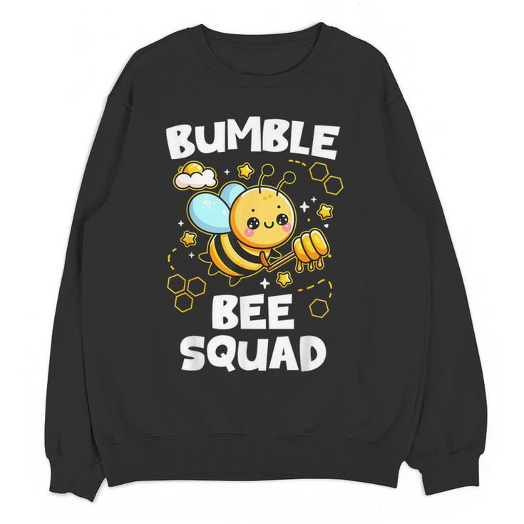 Bumble Bee Squad Honey Bumblebee Teacher Team Group Women Crewneck Sweatshirt, novelty gifts, funny gifts Bumble Bee Squad Honey Bumblebee Teacher Team Group Women Crewneck Sweatshirt, novelty gifts, funny gifts