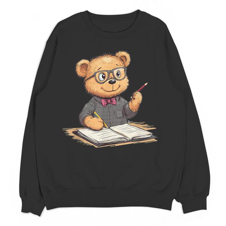Classroom Fun With Teddy Bear Teacher Women Crewneck Sweatshirt, novelty gifts, funny gifts Classroom Fun With Teddy Bear Teacher Women Crewneck Sweatshirt, novelty gifts, funny gifts