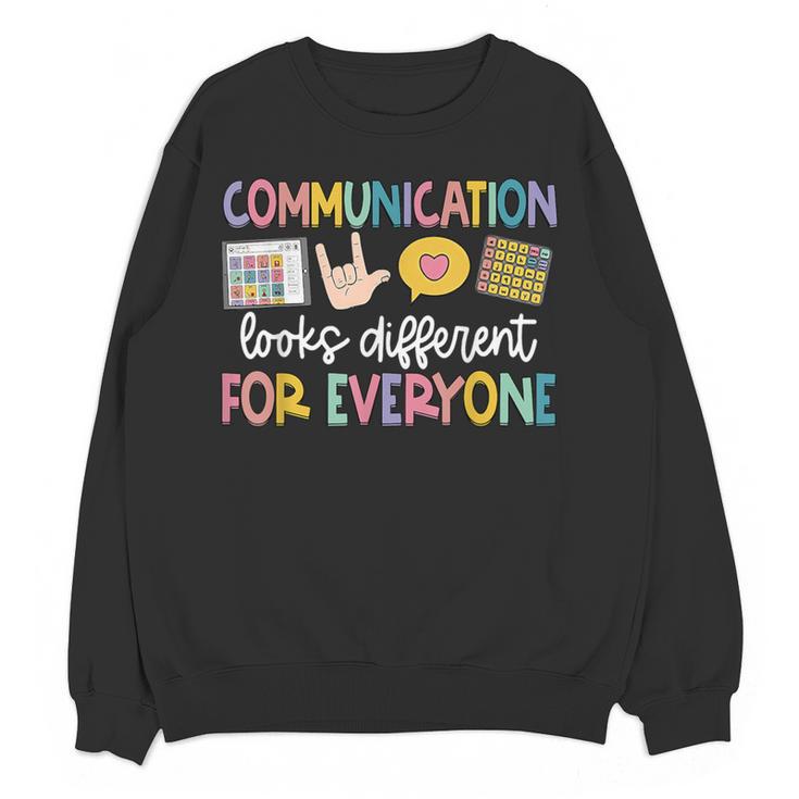 Communication Looks Different Tee Shirt Kids -Adults Teacher Animal Print Small Short Sleeve Classic Fit Crew Neck Polyester 100 Women Crewneck Sweatshirt, novelty gifts, funny gifts Communication Looks Different Tee Shirt Kids -Adults Teacher Animal Print Small Short Sleeve Classic Fit Crew Neck Polyester 100 Women Crewneck Sweatshirt, novelty gifts, funny gifts