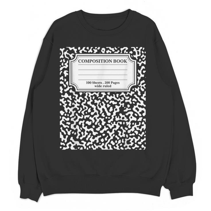 Composition Notebook Matching Group Halloween Teachers Women Crewneck Sweatshirt, novelty gifts, funny gifts Composition Notebook Matching Group Halloween Teachers Women Crewneck Sweatshirt, novelty gifts, funny gifts