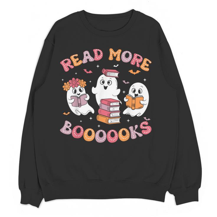 Cute Ghost Book Read More Books Teachers Halloween Women Crewneck Sweatshirt, novelty gifts, funny gifts Cute Ghost Book Read More Books Teachers Halloween Women Crewneck Sweatshirt, novelty gifts, funny gifts