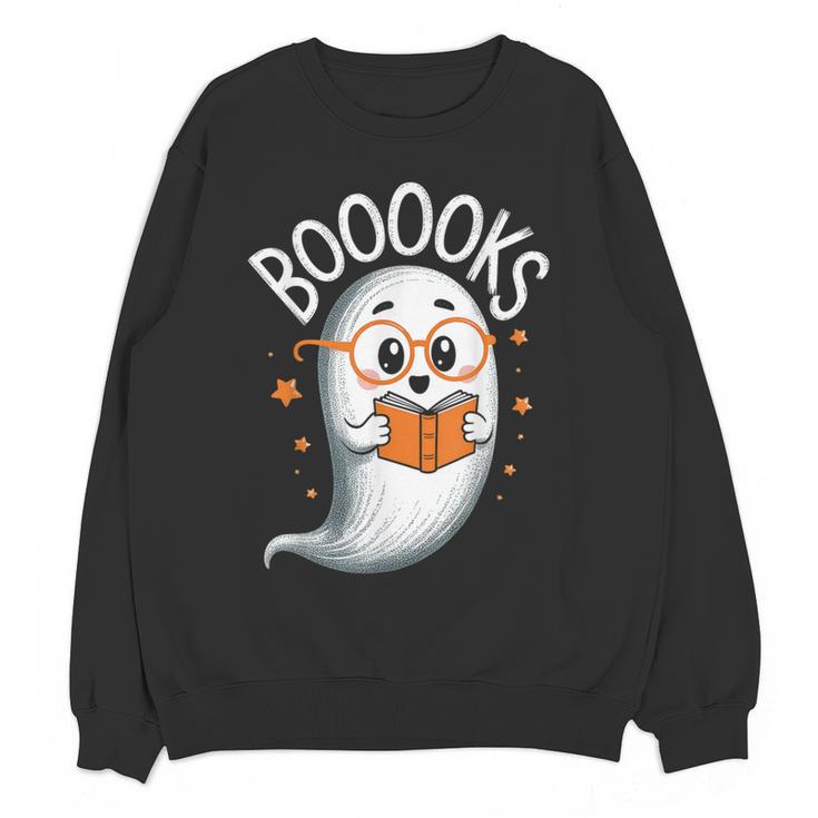 Cute Ghost Book Reading Halloween Teacher Women Crewneck Sweatshirt, novelty gifts, funny gifts Cute Ghost Book Reading Halloween Teacher Women Crewneck Sweatshirt, novelty gifts, funny gifts