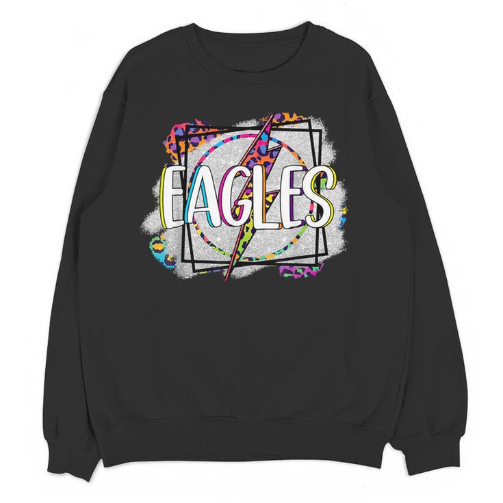 Eagles Teacher School Sports Fan Team Spirit Women Crewneck Sweatshirt, novelty gifts, funny gifts Eagles Teacher School Sports Fan Team Spirit Women Crewneck Sweatshirt, novelty gifts, funny gifts
