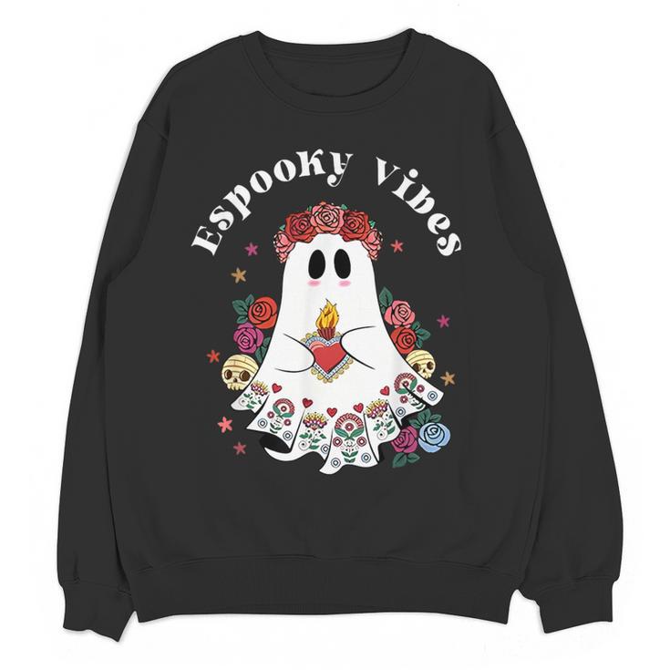 Espooky Vibes Maestra Halloween Spanish Mexican Teacher Women Crewneck Sweatshirt, novelty gifts, funny gifts Espooky Vibes Maestra Halloween Spanish Mexican Teacher Women Crewneck Sweatshirt, novelty gifts, funny gifts