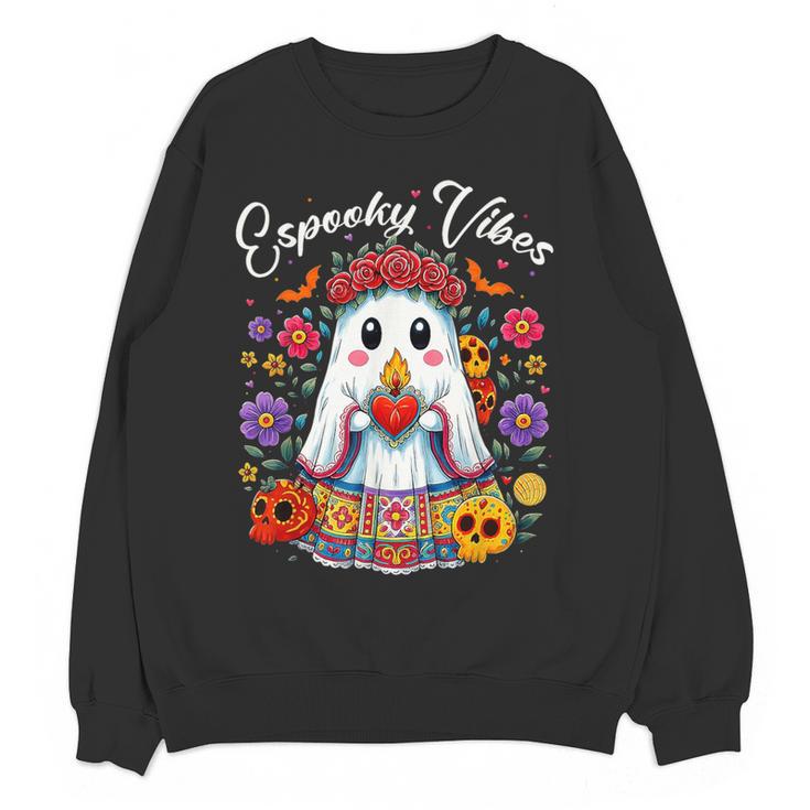 Espooky Vibes Maestra Halloween Spanish Mexican Teacher Women Crewneck Sweatshirt, novelty gifts, funny gifts Espooky Vibes Maestra Halloween Spanish Mexican Teacher Women Crewneck Sweatshirt, novelty gifts, funny gifts