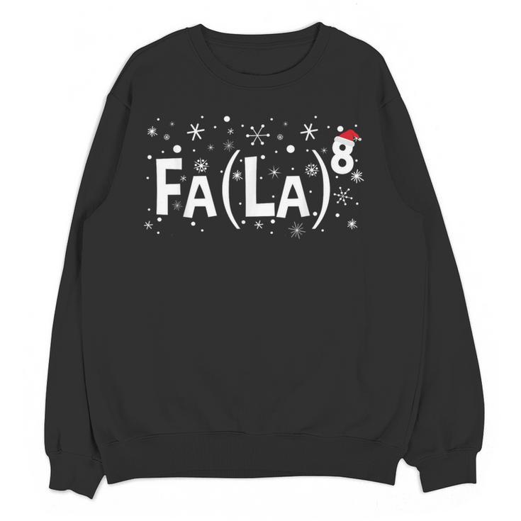 Fa La 8 Shirt Math Teacher Christmas Women Crewneck Sweatshirt, novelty gifts, funny gifts Fa La 8 Shirt Math Teacher Christmas Women Crewneck Sweatshirt, novelty gifts, funny gifts