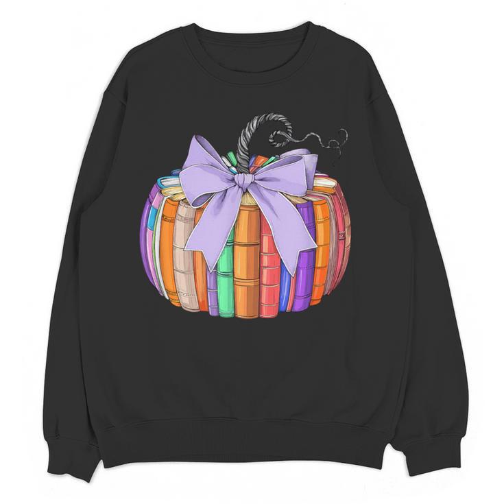 Fall Pumpkin Books Lover Halloween Teacher Teaching Staff Women Crewneck Sweatshirt, novelty gifts, funny gifts Fall Pumpkin Books Lover Halloween Teacher Teaching Staff Women Crewneck Sweatshirt, novelty gifts, funny gifts