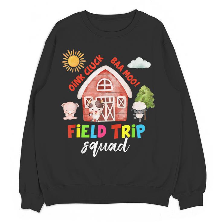 Farm Field Trip Squad Field Day 2025 Teachers Students Women Crewneck Sweatshirt, novelty gifts, funny gifts Farm Field Trip Squad Field Day 2025 Teachers Students Women Crewneck Sweatshirt, novelty gifts, funny gifts