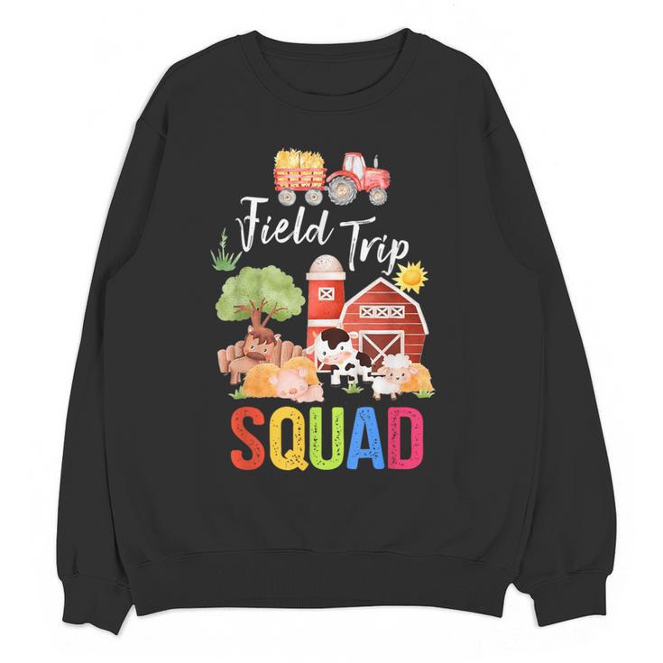 Farm Trip Field Trip Squad Farm Visit Teachers Students Women Crewneck Sweatshirt, novelty gifts, funny gifts Farm Trip Field Trip Squad Farm Visit Teachers Students Women Crewneck Sweatshirt, novelty gifts, funny gifts