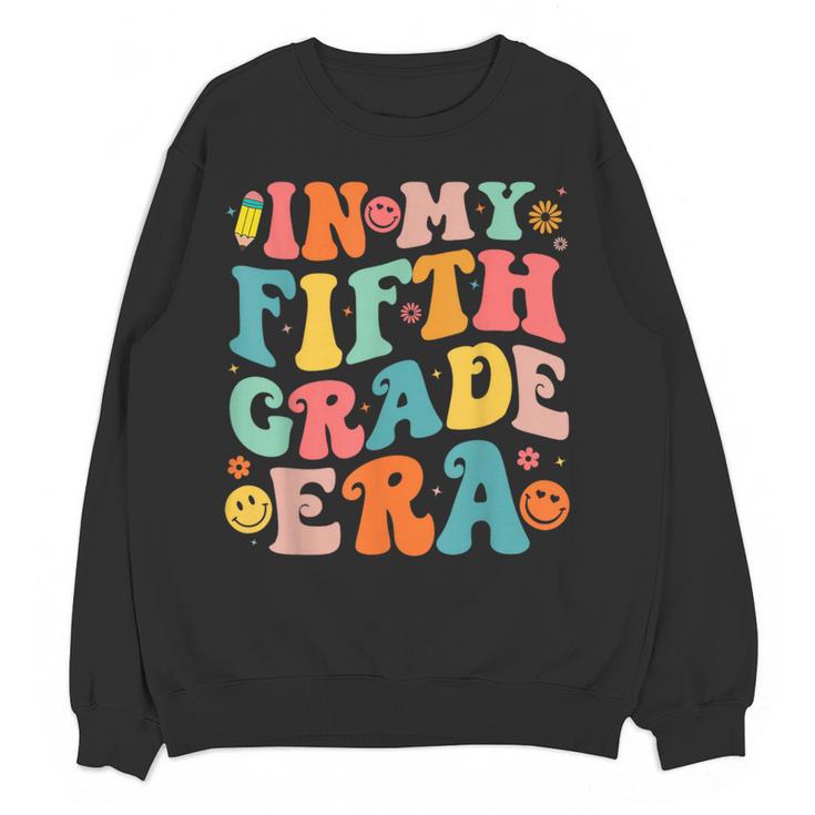 In My Fifth Grade Era 5th Grade Teacher Back To School Women Crewneck Sweatshirt, novelty gifts, funny gifts In My Fifth Grade Era 5th Grade Teacher Back To School Women Crewneck Sweatshirt, novelty gifts, funny gifts