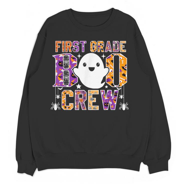 First Grade Boo Crew Teacher Student Halloween Costume Women Crewneck Sweatshirt, novelty gifts, funny gifts First Grade Boo Crew Teacher Student Halloween Costume Women Crewneck Sweatshirt, novelty gifts, funny gifts