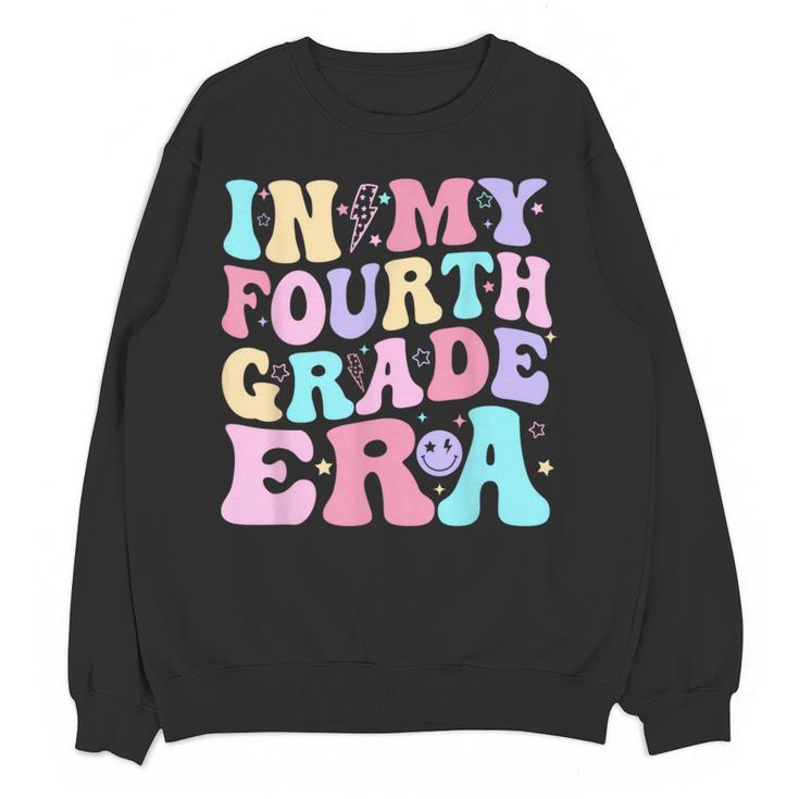 In My Fourth Grade Era Girl Back To School 4th Grade Teacher Women Crewneck Sweatshirt, novelty gifts, funny gifts In My Fourth Grade Era Girl Back To School 4th Grade Teacher Women Crewneck Sweatshirt, novelty gifts, funny gifts