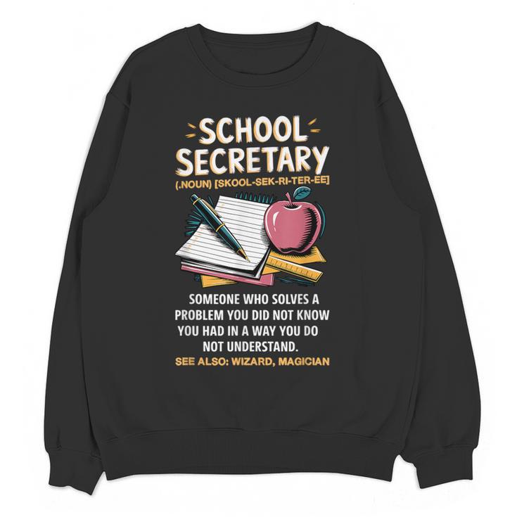 Front Office Teacher Admin Meaning School Secretary Women Crewneck Sweatshirt, novelty gifts, funny gifts Front Office Teacher Admin Meaning School Secretary Women Crewneck Sweatshirt, novelty gifts, funny gifts