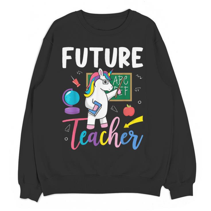 Future Teacher School Teacher Female Women Crewneck Sweatshirt, novelty gifts, funny gifts Future Teacher School Teacher Female Women Crewneck Sweatshirt, novelty gifts, funny gifts