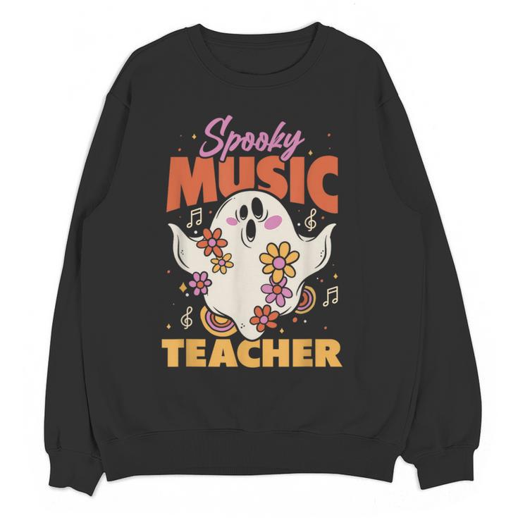 Groovy Faboolous Spooky Music Teacher Halloween Men Women Women Crewneck Sweatshirt, novelty gifts, funny gifts Groovy Faboolous Spooky Music Teacher Halloween Men Women Women Crewneck Sweatshirt, novelty gifts, funny gifts