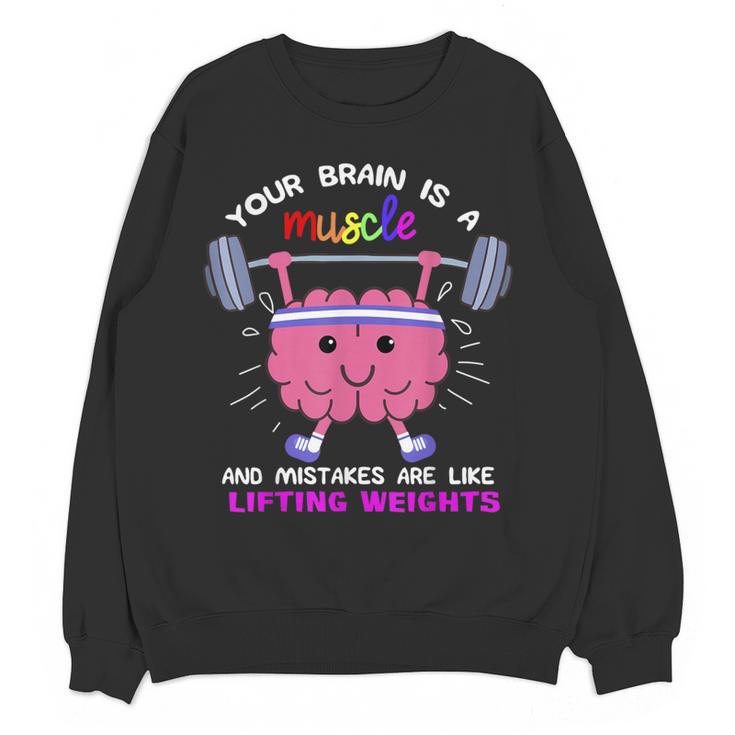 Growth Mindset Teacher Shirt Inspirational Shirts Women Crewneck Sweatshirt, novelty gifts, funny gifts
