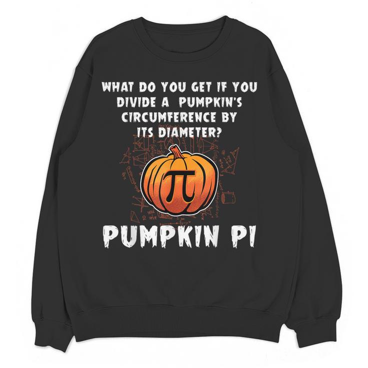 Halloween Pumpkin Pi Math Geometry Teachers Students For Men Women Kids Women Crewneck Sweatshirt, novelty gifts, funny gifts