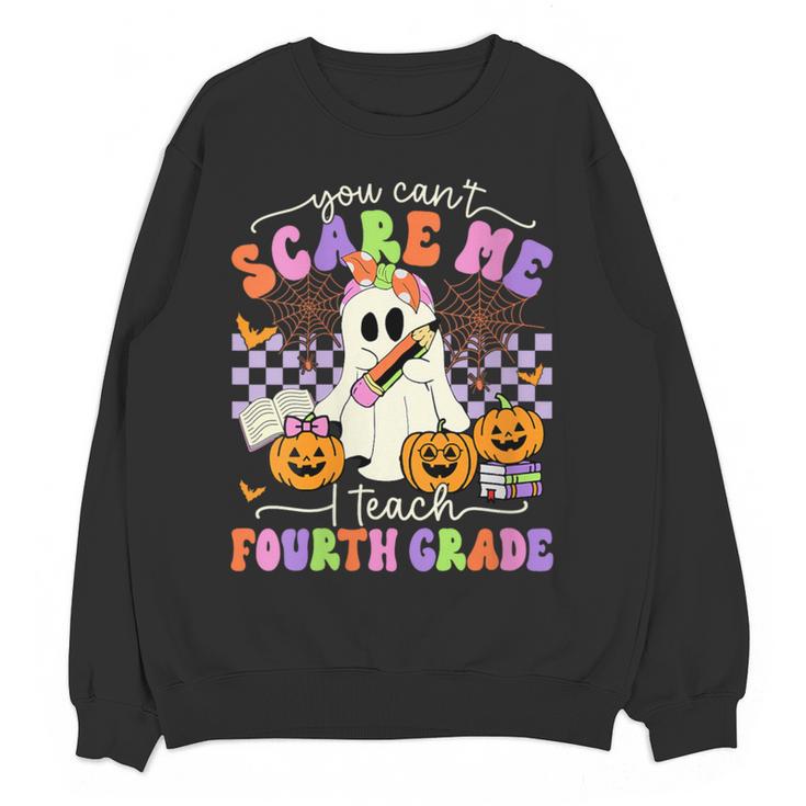 Halloween Teacher You Can't Scare Me I Teach Fourth Grade Women Crewneck Sweatshirt, novelty gifts, funny gifts Halloween Teacher You Can't Scare Me I Teach Fourth Grade Women Crewneck Sweatshirt, novelty gifts, funny gifts