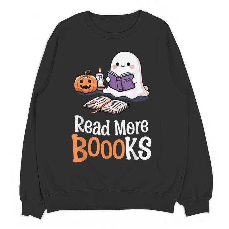 Halloween Teacher Women Cute Reading Ghost Read More Books Women Crewneck Sweatshirt, novelty gifts, funny gifts Halloween Teacher Women Cute Reading Ghost Read More Books Women Crewneck Sweatshirt, novelty gifts, funny gifts
