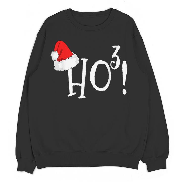 Ho Cubed Shirt Math Teacher Xmas For Men Women Kids Women Crewneck Sweatshirt, novelty gifts, funny gifts