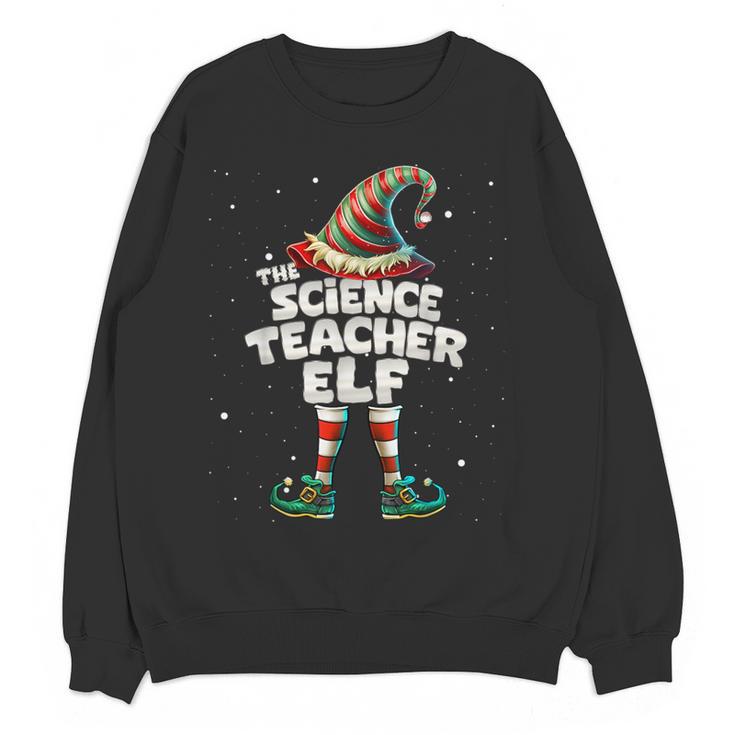 I'm The Science Teacher Elf Family Matching Group Christmas Women Crewneck Sweatshirt, novelty gifts, funny gifts
