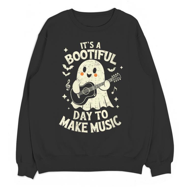 It's A Bootiful Day To Make Music Halloween Music Teacher Women Crewneck Sweatshirt, novelty gifts, funny gifts It's A Bootiful Day To Make Music Halloween Music Teacher Women Crewneck Sweatshirt, novelty gifts, funny gifts