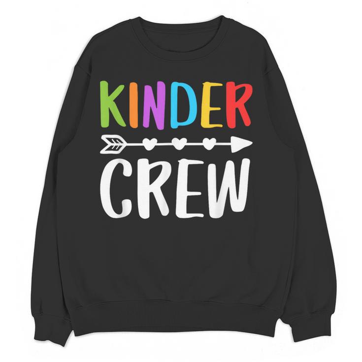 Kinder Crew Shirt Kindergarten Boy Girl Student Teacher Women Crewneck Sweatshirt, novelty gifts, funny gifts Kinder Crew Shirt Kindergarten Boy Girl Student Teacher Women Crewneck Sweatshirt, novelty gifts, funny gifts