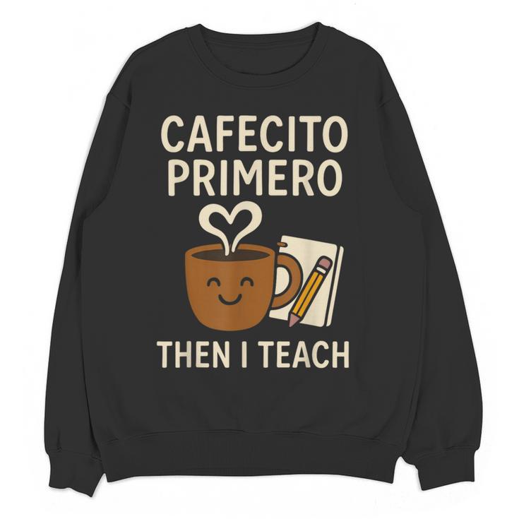 Latina Teacher Bilingual Educator Spanish Heritage Empower Women Crewneck Sweatshirt, novelty gifts, funny gifts Latina Teacher Bilingual Educator Spanish Heritage Empower Women Crewneck Sweatshirt, novelty gifts, funny gifts