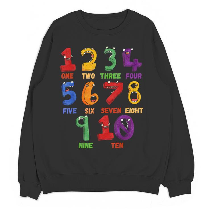 Learning Math Numbers Counting Back To School Teacher For Men Women Girls Kids Women Crewneck Sweatshirt, novelty gifts, funny gifts Learning Math Numbers Counting Back To School Teacher For Men Women Girls Kids Women Crewneck Sweatshirt, novelty gifts, funny gifts