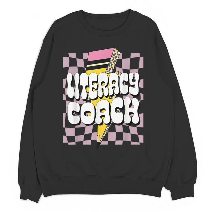 Literacy Coach Reading Specialist Facilitator Lead Teacher Women Crewneck Sweatshirt, novelty gifts, funny gifts Literacy Coach Reading Specialist Facilitator Lead Teacher Women Crewneck Sweatshirt, novelty gifts, funny gifts
