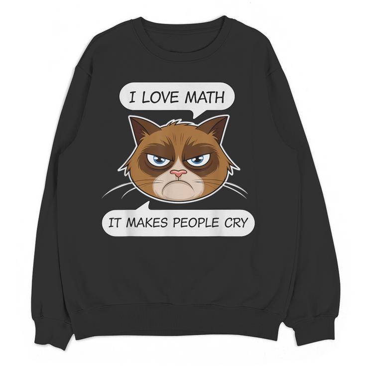 I Love Math It Makes People Cry Math Teacher Women Crewneck Sweatshirt, novelty gifts, funny gifts I Love Math It Makes People Cry Math Teacher Women Crewneck Sweatshirt, novelty gifts, funny gifts