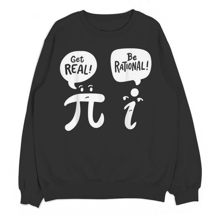 Math Teacher Math Student Be Real Get Rational Women Crewneck Sweatshirt, novelty gifts, funny gifts Math Teacher Math Student Be Real Get Rational Women Crewneck Sweatshirt, novelty gifts, funny gifts