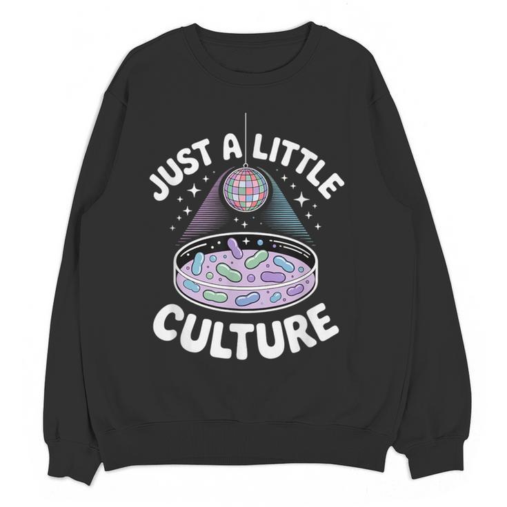 Microbiology Lab Love Culture Biology Teacher Lab Tech Women Crewneck Sweatshirt, novelty gifts, funny gifts