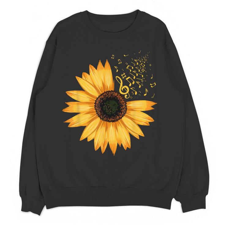 Music For Men Women Music Teacher Music Lover Women Crewneck Sweatshirt, novelty gifts, funny gifts