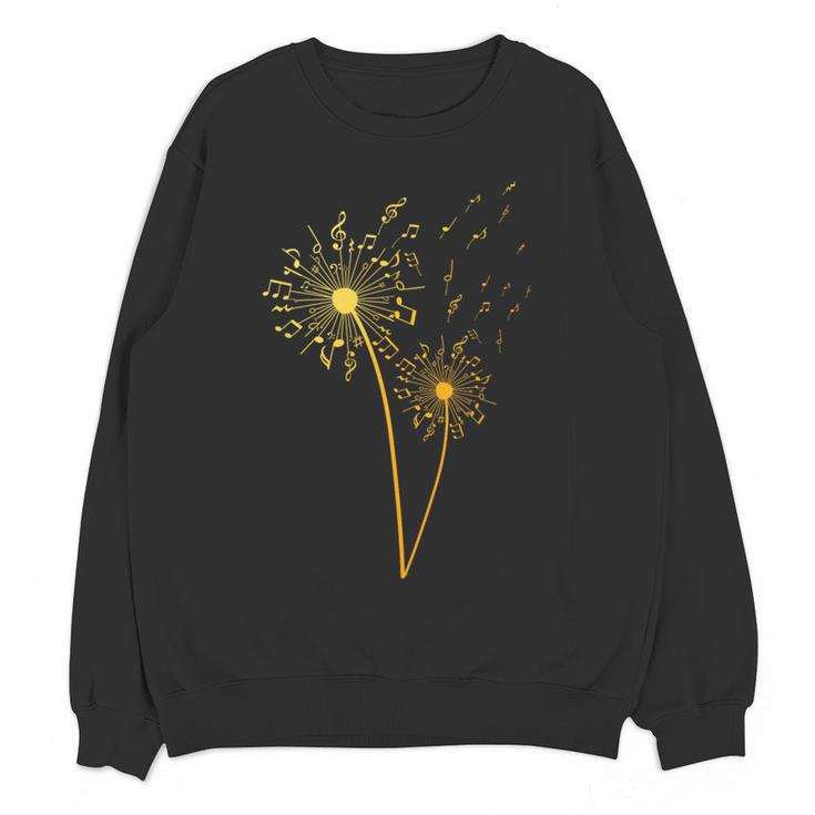Music Note For Men Women Music Teacher Music Lover Women Crewneck Sweatshirt, novelty gifts, funny gifts