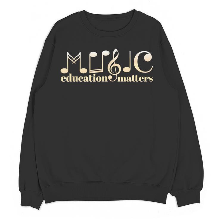 Music Teacher Life Musician Quote Music Education Matters Women Crewneck Sweatshirt, novelty gifts, funny gifts Music Teacher Life Musician Quote Music Education Matters Women Crewneck Sweatshirt, novelty gifts, funny gifts