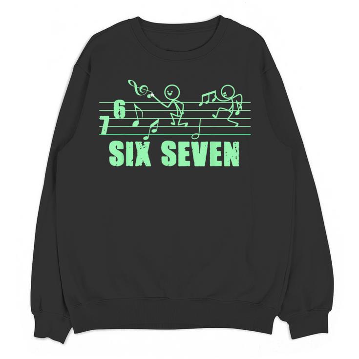Musical 67 Music Meme Slang Six Seven Music Teacher Women Crewneck Sweatshirt, novelty gifts, funny gifts Musical 67 Music Meme Slang Six Seven Music Teacher Women Crewneck Sweatshirt, novelty gifts, funny gifts
