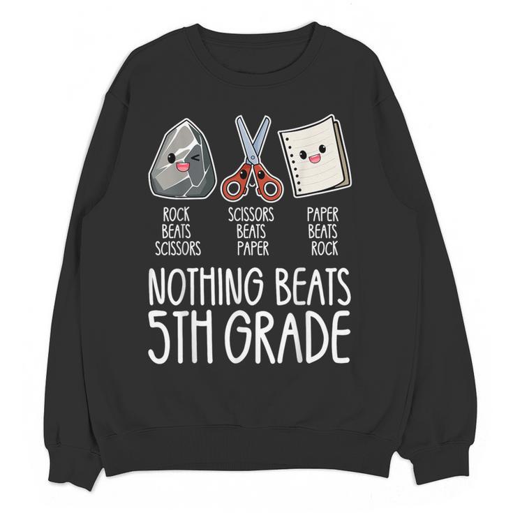 Nothing Beats 5th Grade Back To School Kids Teachers Women Crewneck Sweatshirt, novelty gifts, funny gifts Nothing Beats 5th Grade Back To School Kids Teachers Women Crewneck Sweatshirt, novelty gifts, funny gifts