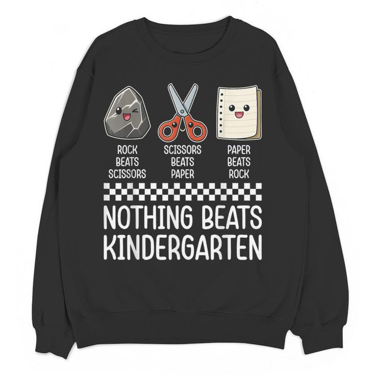 Nothing Beats Kindergarten Back To School Kids Teacher Women Crewneck Sweatshirt, novelty gifts, funny gifts Nothing Beats Kindergarten Back To School Kids Teacher Women Crewneck Sweatshirt, novelty gifts, funny gifts