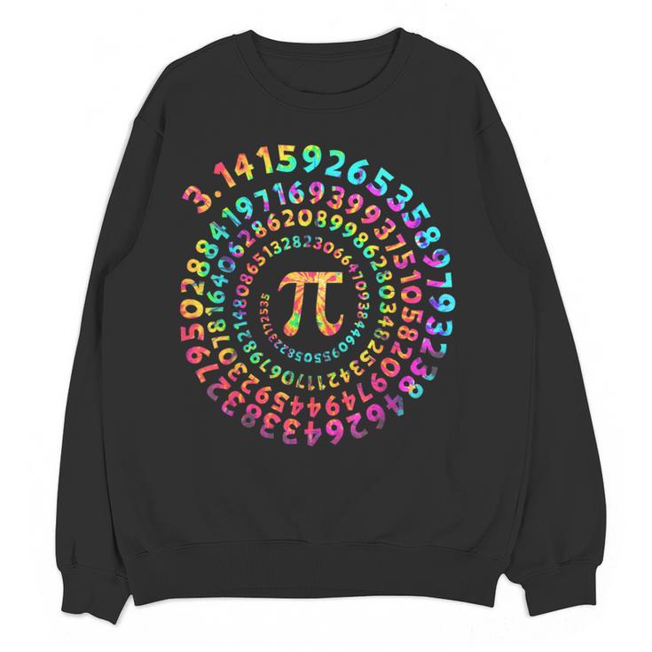 Pi Day Math Teacher Tie Dye Spiral Pi 314 Pi Day Women Crewneck Sweatshirt, novelty gifts, funny gifts Pi Day Math Teacher Tie Dye Spiral Pi 314 Pi Day Women Crewneck Sweatshirt, novelty gifts, funny gifts
