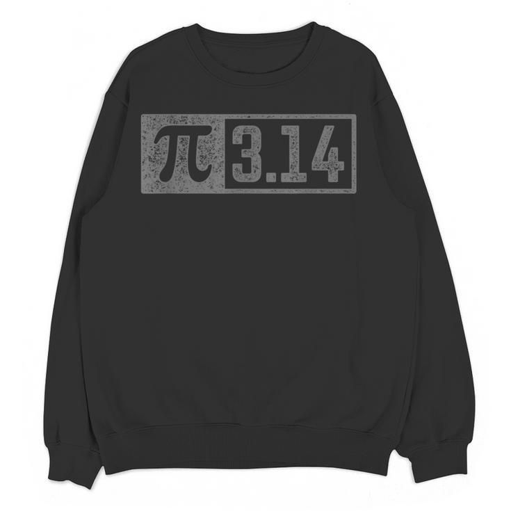 Pi Shirt For Teacher Vintage 314 Pi Digits Happy Pi Day Women Crewneck Sweatshirt, novelty gifts, funny gifts
