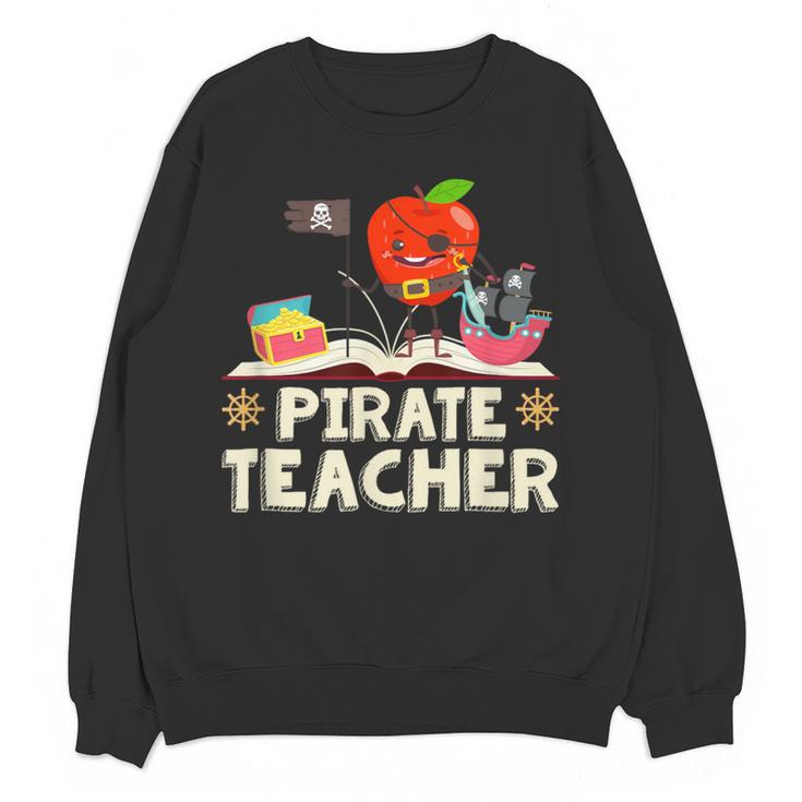 Pirate Teacher Men Women Kids Women Crewneck Sweatshirt, novelty gifts, funny gifts Pirate Teacher Men Women Kids Women Crewneck Sweatshirt, novelty gifts, funny gifts