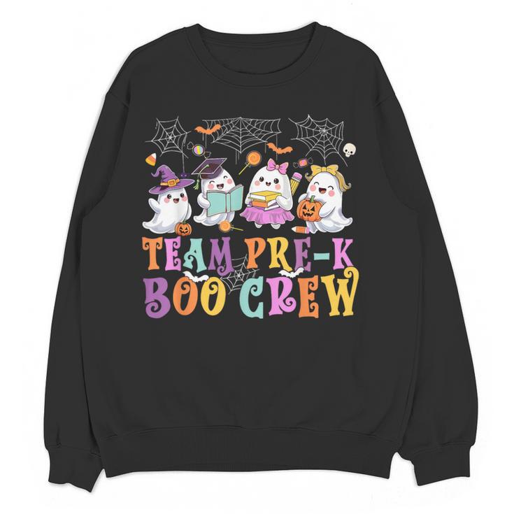 Pre-K Boo Crew Ghost Halloween Teacher Student Women Crewneck Sweatshirt, novelty gifts, funny gifts Pre-K Boo Crew Ghost Halloween Teacher Student Women Crewneck Sweatshirt, novelty gifts, funny gifts