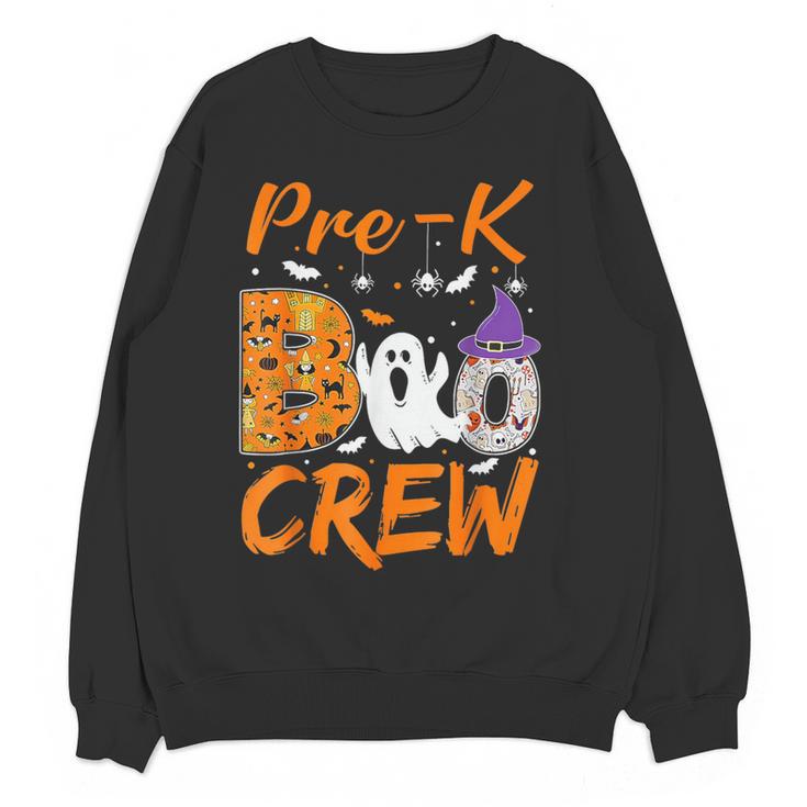 Pre K Boo Crew Teacher Student Halloween Pre Kindergarten Women Crewneck Sweatshirt, novelty gifts, funny gifts Pre K Boo Crew Teacher Student Halloween Pre Kindergarten Women Crewneck Sweatshirt, novelty gifts, funny gifts