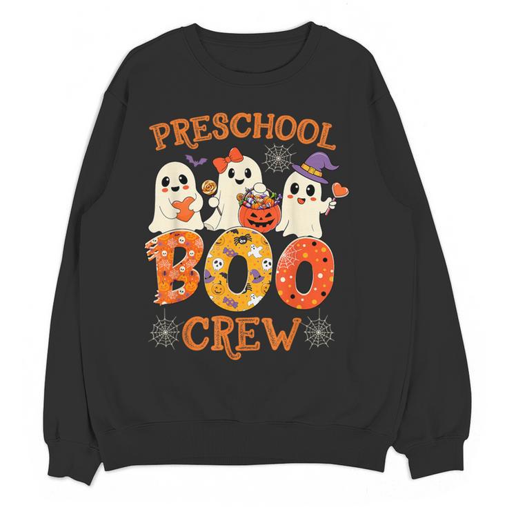 Preschool Boo Crew Halloween Costume For Teacher Kids Women Crewneck Sweatshirt, novelty gifts, funny gifts Preschool Boo Crew Halloween Costume For Teacher Kids Women Crewneck Sweatshirt, novelty gifts, funny gifts