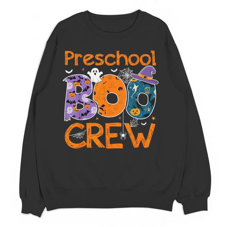 Preschool Boo Crew Preschool Halloween Teacher Kids Women Crewneck Sweatshirt, novelty gifts, funny gifts Preschool Boo Crew Preschool Halloween Teacher Kids Women Crewneck Sweatshirt, novelty gifts, funny gifts
