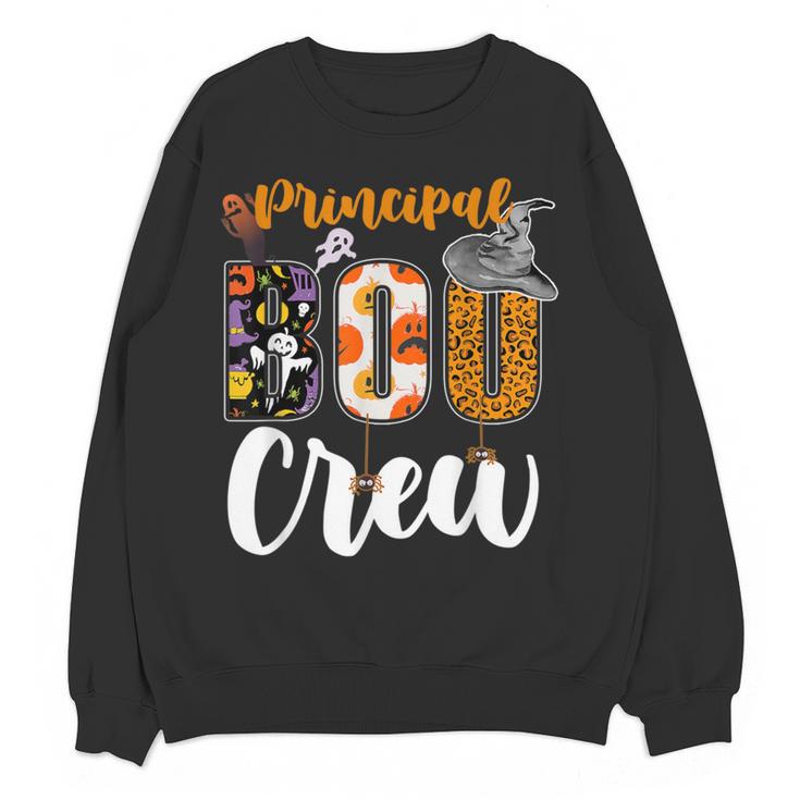 Principal Boo Crew Ghost Halloween Teachers School Matching Women Crewneck Sweatshirt, novelty gifts, funny gifts Principal Boo Crew Ghost Halloween Teachers School Matching Women Crewneck Sweatshirt, novelty gifts, funny gifts