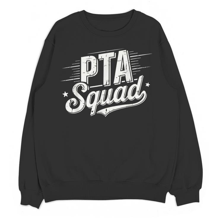 PTA Squad Parent Teacher Association Back To School Teacher Women Crewneck Sweatshirt, novelty gifts, funny gifts PTA Squad Parent Teacher Association Back To School Teacher Women Crewneck Sweatshirt, novelty gifts, funny gifts