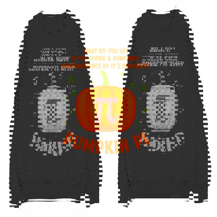 Pumpkin Pie Pi Math Teacher Shirt Halloween Men Adult Women Crewneck Sweatshirt, novelty gifts, funny gifts