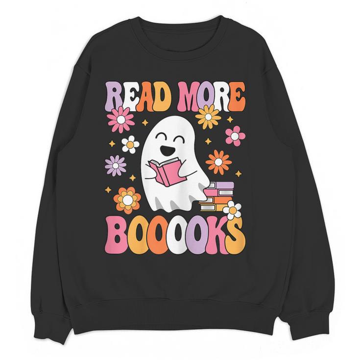 Read More Books Groovy Halloween Teacher Women Women Crewneck Sweatshirt, novelty gifts, funny gifts Read More Books Groovy Halloween Teacher Women Women Crewneck Sweatshirt, novelty gifts, funny gifts
